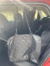 Protector para asiento de coche para perros, Protector impermeable con cinturón de seguridad para mascotas, alfombrilla para asiento trasero, hamaca, cojín