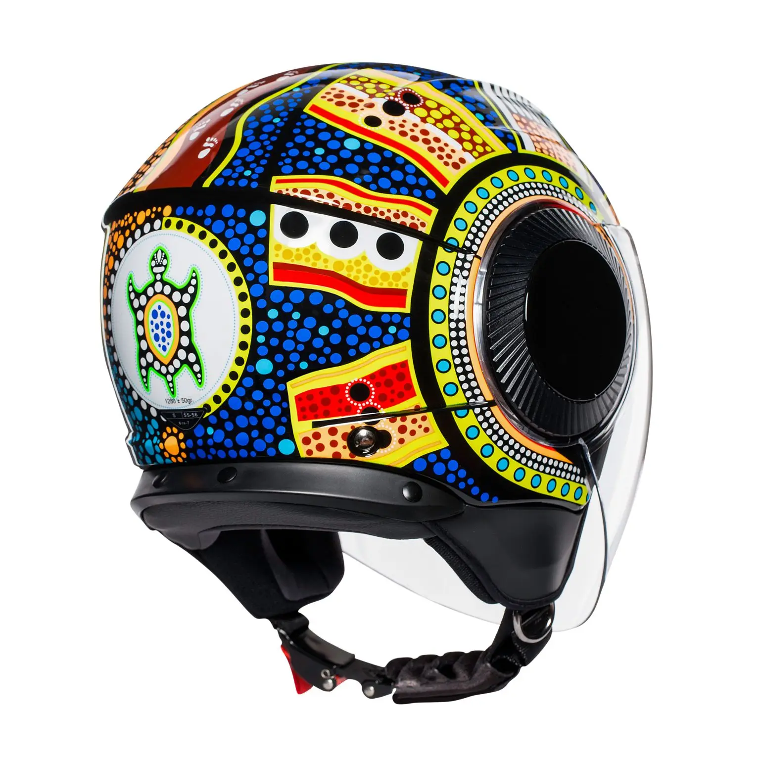 Helm AGV Demijet Orbyt DREAMTIME VALENTINO Rossi 46 Ukuran XS|Helm| -  AliExpress