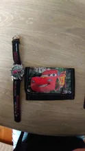 Conjunto de reloj de billetera de dibujos animados para niños, relojes de Historia de coche encantadores para niñas o niños, regalos de cumpleaños, reloj de cuero de cuarzo para estudiantes, gran oferta
