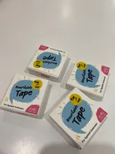 FUNMIX-Cinta de respiración para pestañas injertadas, cinta de aislamiento con agujeros, transpirable, resistente, 4 Uds.