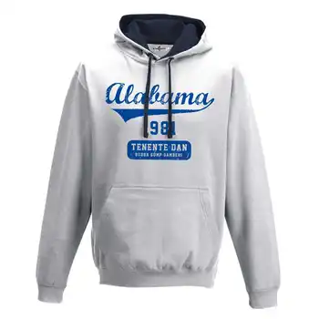 

Hood Sweatshirt Bico Forrest Gump Lieutenant Dan Alabama Movie Cult 2 S