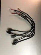 Female Jack Cord-Connector Cable Android-Interface Power Micro-Usb-2.0 2-Pin 5pcs 30CM