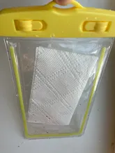 Funda de teléfono resistente al agua, cubierta seca para deportes acuáticos, buceo, esquí y piscina, tamaño de 6 pulgadas