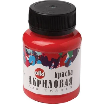 

Acrylic fabric paint