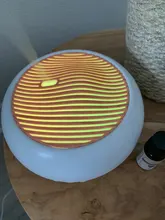 Aroma Diffuser Aromatherapy-Machines Ultrasonic-Air-Humidifier Essential-Oil Marble Office-Sleep