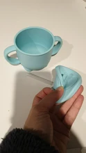 Fuente de alimentación de bebé, tazas para bebé, tazas para bebé, de silicona, a prueba de fugas