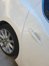 Tira protectora de rayadura de puerta de coche, cinta de sellado embellecedora, pegatina de Borde de puerta automática, decoración de Borde de puerta, 2/5/10m