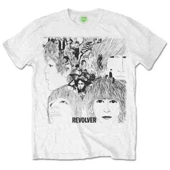

The Beatles (The) - Revolver Album Cover (Unisex T-Shirt SZ. S)