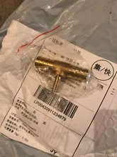 Adapter Connector Splitter Pipe-Fitting Coupler Barb-Tee Brass Hose Water-Gas-Oil Reudcing