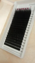 Faux-Mink Eyelash-Extensions Curl Grafting Individual-Eyelashes Black L-Shaped 16 