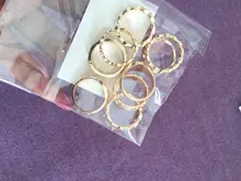 DIEZI-Conjunto de anillos para articulaciones estilo Hip Hop para mujeres y niñas, sortijas bohemias, Color dorado, Estilo Vintage