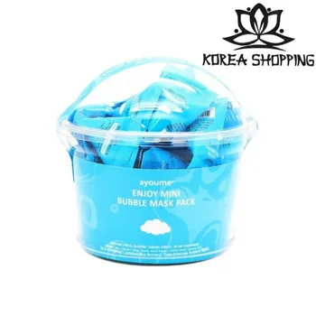 

Ayoume Пузырьковая очищающая маска в пирамидках Bubble Mask Pack. Корейская косметика.