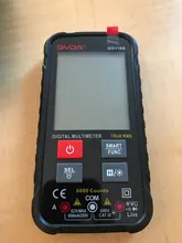 GVDA-multímetro Digital inteligente, probador de voltaje de 600V, Ture RMS AC DC NCV, Ohm, capacitancia Hz