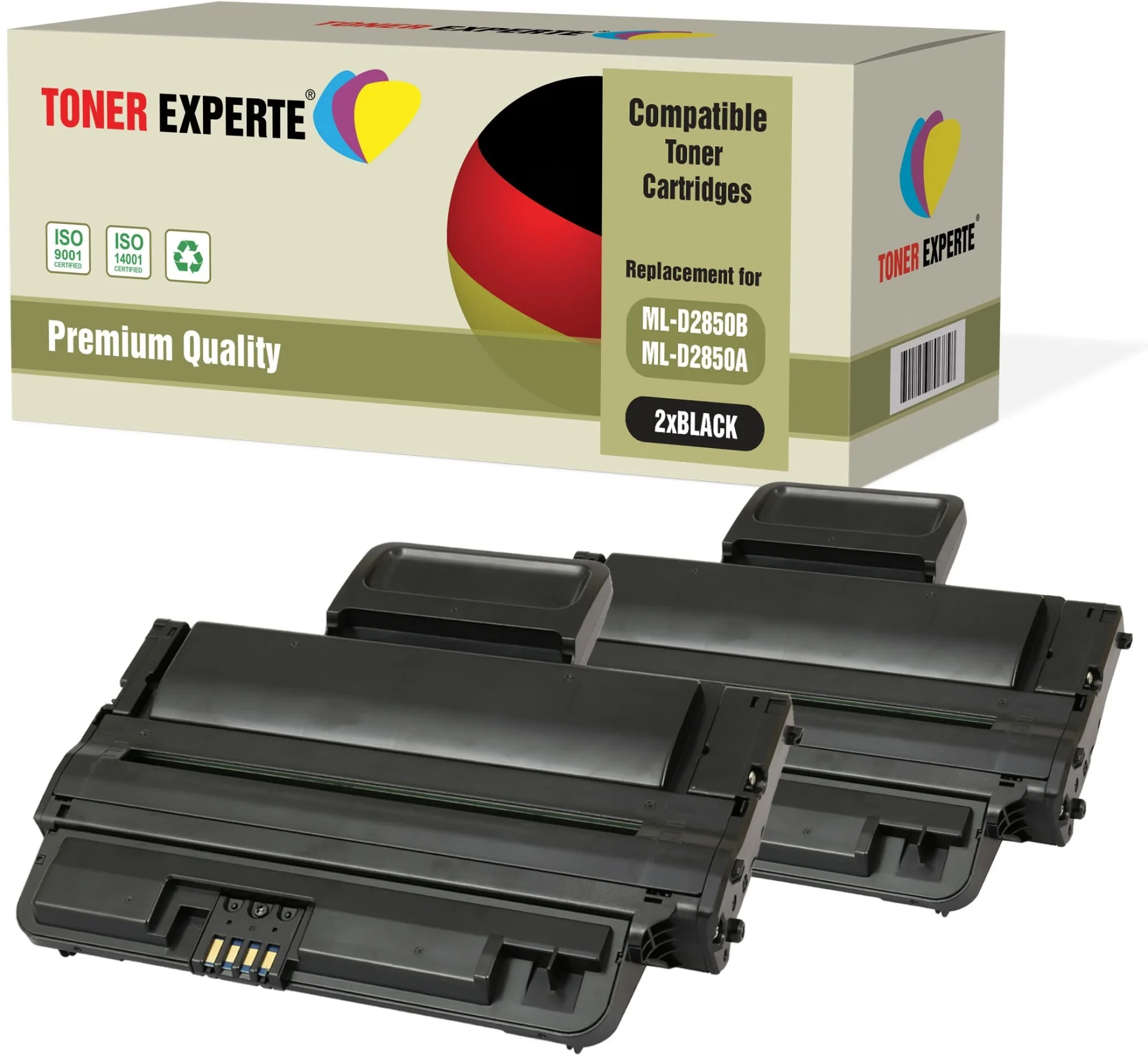 TONER EXPERTE® Compatible ML-D2850B ML-D2850A Cartucho de Tóner Láser