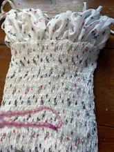 Bodycon Dresses Shirred Spaghetti-Straps Newasia Pleated-Ruched Floral White Sexy Women