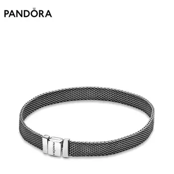 

Pandora bangle bracelet Reflexions with mesh плетением original