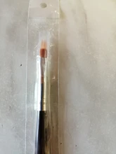 BORN PRETTY-pluma para pintar gradiente, pincel para uñas, asa negra de madera, herramienta para Gel UV DE MANICURA