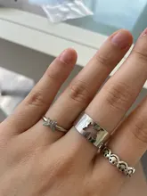 Punk Simple estilo amantes anillo mariposa abertura creativa de las mujeres de plata de oro Color 2-regalos de joyería y anillos para buenos amigos