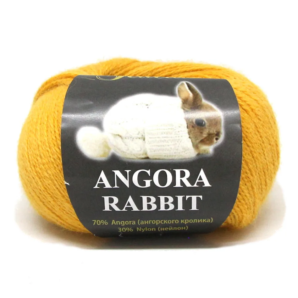 Пряжа пух кролика Felicita Angora Rabbit (Феличита Ангора Рэббит) 70%ангора 30%нейлон 25гр 187м 1