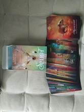 Las cartas del Tarot cubierta juegos inglés versión Tarot tarjeta el espíritu Animal Oracle juego de mesa para fiesta de la Familia Diversión jugando juegos