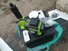 Clubiona-Nivel láser de línea IE16R, profesional, alemán, Core, para suelo y techo, 4D, verde, con batería de iones de litio de 5000mah