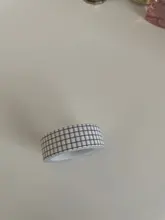 15mm * 10m básico Simple Color sólido red Washi cinta DIY Scrapbooking cinta adhesiva de La etiqueta engomada de papelería