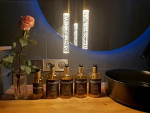 Dispensador de jabón para cocina, botella desinfectante de manos, cosméticos, champú, corporal de baño, loción, herramientas de viaje al aire libre