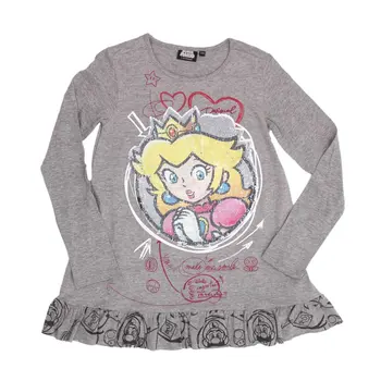 

Brand: Uneven- Genre: Girl Category: T-shirts & Tops- …Color: gray, Size: 7_8