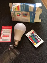 Spotlight Changing-Lamp Dimmable-Light Led-Bulb Smart-Control 16color 220v E27 Led 110v