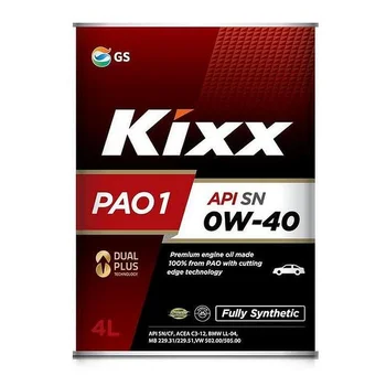 

Engine oil Kixx Pao 1 0W-40 A3/B4/C3 4 L