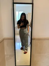 Pantalones informales para mujer, pantalones largos para mujer, pantalones sueltos con cintura elástica, pantalones sueltos para mujer