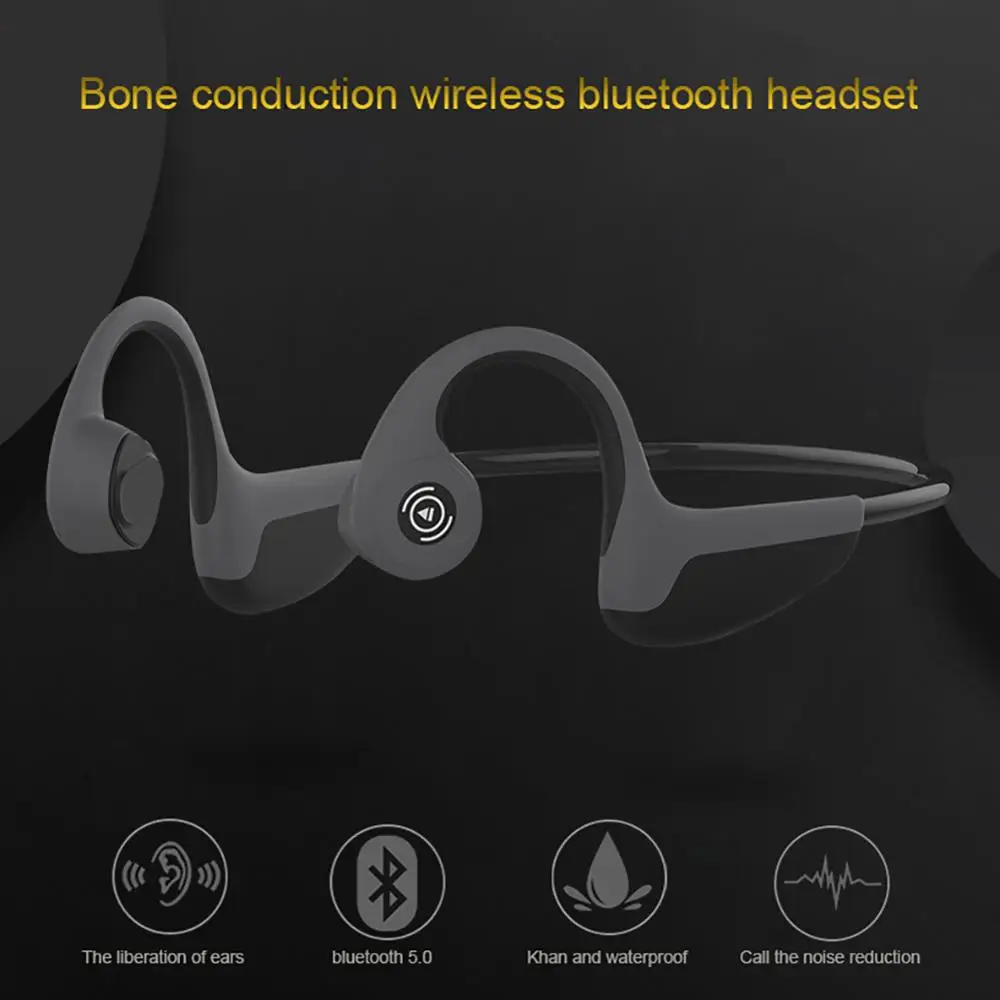 Наушники Z8, Bluetooth 5,0, наушники с костной проводимостью, Беспроводные спортивные наушники, гарнитура с поддержкой Hands-free, Прямая поставка