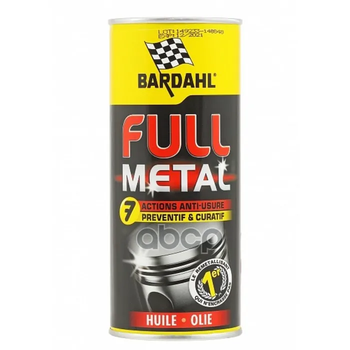 Full Metal Присадка В Моторное Масло 0,4л Bardahl арт. 2007B
