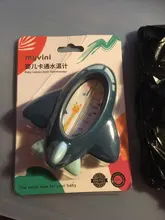 Termómetro de agua para bebé, diseño de avión de dibujos animados, baño, juguetes para recién nacido, 1 Uds.