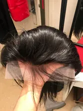 Pelucas de cabello humano con encaje Frontal para mujer Peluca de cabello humano recto de 13x4, cabello Remy malasio 150%, 5x5 con cierre, pelucas frontales de 30 pulgadas