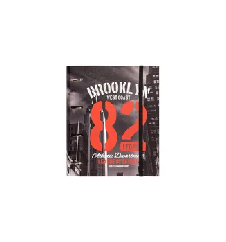 

Folder 4 rings die cut PREMIUM NEW YORK COLOUR