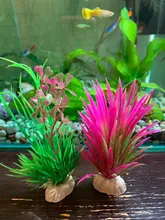 2017 New 13cm Underwater Artificial Aquatic Plant Ornaments For Aquarium Fish Tank Green