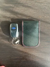 Caja bloqueadora de señal de llave de coche, Faraday Cage Fob Pouch, bolsa de bloqueo RFID sin llave