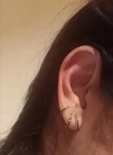 CANNER-pendientes de aro de Plata de Ley 925 auténtica para mujer, aretes redondos de circonia cúbica, joyería de boda, 1 Juego, 100%