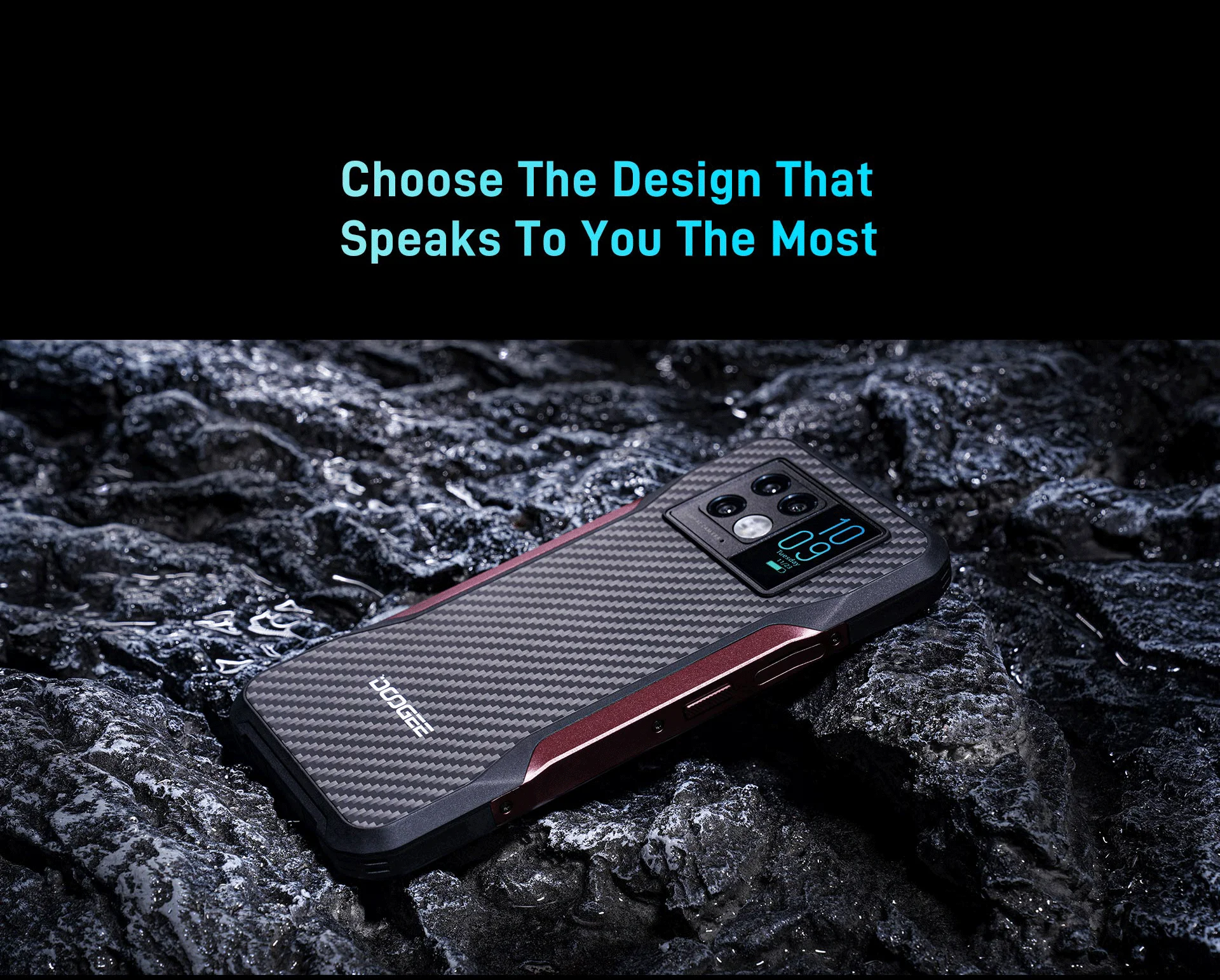 [World Premiere] DOOGEE V20 5G 6.43"FHD AMOLED Display Innovative Rear Display Rugged Phone 8+256GB 64MP Camera 6000mAh Phone 5g and cell phones