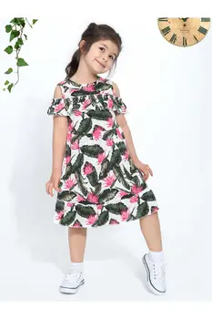 

Green Summer Girl Child Dress