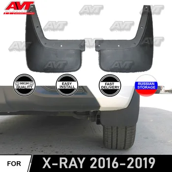

Rear mudguard for Lada X-Ray 2016~2019 2 pcs/set protection mud flaps splash auto car dirt protection accessories car styling