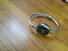 Pop-reloj analógico de cuarzo para mujer, pulsera de acero inoxidable, informal, de moda, Vintage, plateado, nuevo