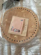 Planta de cuero redondo de alta calidad con agujeros, remache para tejer, bolso, bolsos de hombro tipo bandolera, accesorios