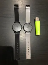 Reloj de cuarzo informal para hombre, cronógrafo simple con correa de acero inoxidable, metal hour