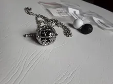 Collar con medallón de bola de Ángel musical para mujer embarazada, Gargantilla de estilo Vintage para embarazo, aceite esencial de aromaterapia