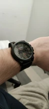 CURREN – reloj de pulsera deportivo para hombre, a prueba de agua, de cuarzo, militar, de cuero genuino, masculino