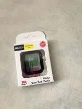 Protector de pantalla de cristal + cubierta para Apple Watch, 44mm, 40mm, 42mm, 38mm, accesorios de parachoques para Apple Watch series 5 4 3 SE 6