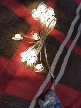 Led-String-Lamp Party-Supplies Christmas-Decoration Led-Fairy-Lights Battery-Operated