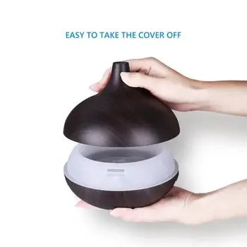 

Pointed Mouth Humidifier 400ml Wood Grain Aromatherapy Machine Wood Grain Aromatherapy Machine Perfuming Machine